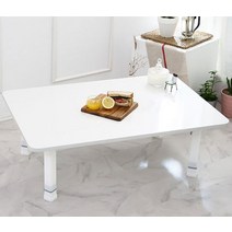 교자상 다리조절 접이식테이블 좌식 대리석 밥상, 오리엔탈블랙