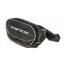 다이네즈 남녀공용 힙색 오토바이 바이크 가방 허리가방(블랙 원)