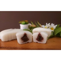 인천 기정떡 맛집 / 해송기정 아람떡 (팥 쑥 밤), 45g, 18개입, 개별포장 아람떡(팥)