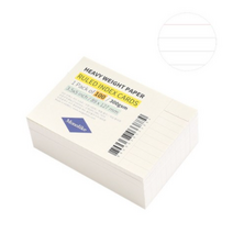 왈가닥스 룰드 인덱스카드 100매 89 x 127 mm, 화이트, 5개