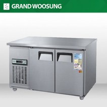 우성 테이블 냉장고 1200 올냉장 2도어 업소용 CWS-120RT, 올스텐, 디지털, 좌측