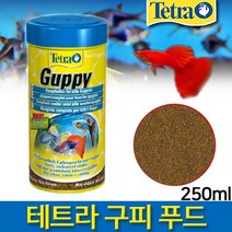 Tetra 테트라 구피푸드 (250ml)/구피전용/면역력강화