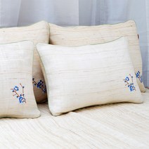 천연 마 삼베 베개커버 시원한 베개커버 여름용 베개 40*60cm