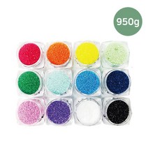 마이플랜트 칼라규사 ( 흰색 ) 950g 규사 소포장 화분 어항 꾸미기 테라리움 재료