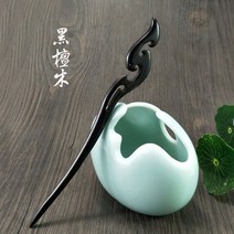 옥 비녀 금 나무 헤어집게핀 뒤꽂이 웨딩헤어밴드 비녀머리 레진 올리머리 유핀