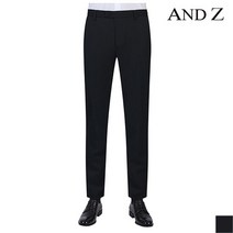 지오지아 트윌 변형 블랙 솔리드 정장팬츠 BZY4SP1183