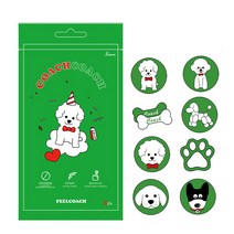 천연 오일 사용 삶은리빙 싱글벙글 향패치 붙이는 아로마향패치 스티커 10매(80개), 코치코치 향패치 10매