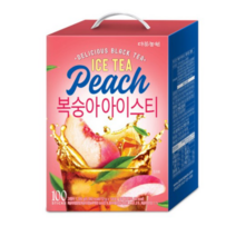 다농원 복숭아 아이스티 100p, 1300g, 3개