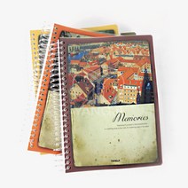 양지사 스프링노트 대5호 16절 학생노트 유선노트, 색상랜덤