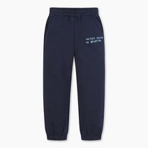 베네통 키즈 레터링 조거 팬츠 QATP01311NY