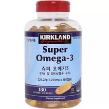 커클랜드시그니춰 슈퍼오메가3, 3개, 216g