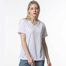 쿨이지 PK 무지 브이넥 반팔