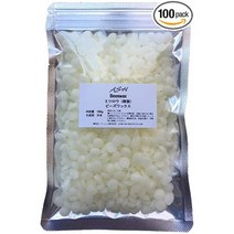 일본직발송 6. アッシュ（ASH-AROMA SPA HOSPITALITY） 밀랍(정제) 비즈 왁스 100G 【밀랍미츠로우입상화, 100G X 100, One Color