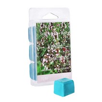 2.5oz 아로마 왁스 녹는 콩 큐브 DIY 수제 에센셜 오일/향수 테라피 양초 만들기 액세서리, [06] Blue Vanilla