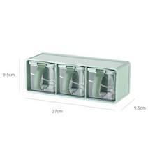 대용량 조미료 슈가 세련된 살림공간 백종원 양념통 가로세로 2단 3단 카페파우더통, Dml