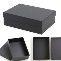 선물상자 (블랙) 크라프트상자 종이단상자