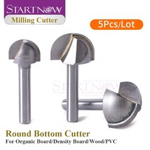 철근절단기 pvc 철판 케이블 전선 타일 파이프 Startnow 5PCS 지적 된 라우터 비트 유기 보드에 대 한 밀링, 01 5 PCS_07 8x16