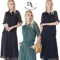 [데일리라운지] 데일리 쉬폰 썸머 셋업 2종 (블라우스 1종+ 팬츠 1종)