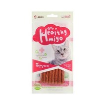 아스쿠 헬시미요 캣스틱 게맛살 져키 20g 고양이 간식