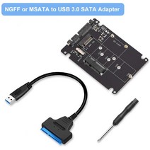 Onelesy M.2 NGFF-SATA 어댑터 MSATA-USB SATA 3.0 변환기 외장 2-in-1 m.2 USB 라이저 카드, CN_USB3.0 Port 01, 03 USB3.0 Port 01
