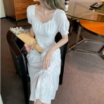 루나걸 아리스 자수 원피스