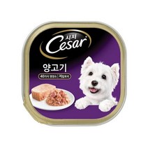 사료 캔 양고기 100g 시베리안허스키 사료배합 파피용 사모예드 맛있는간식 요크셔테리어 시츄 사료토핑
