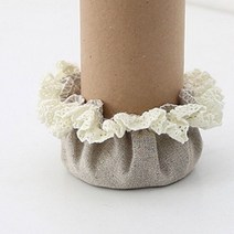 [바보사랑] 린넨레이스 의자발커버 -꾸미까