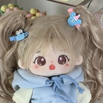무속성 솜인형 아이돌 솜깅이 20cm 몸체 미오 미아 자매, 미아 몸체 + 더블 포니테일