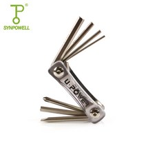 신포웰 7가지 휴대용 공구, 리드바이크 센서 후미등 LD43 후방등 안전등 레드등