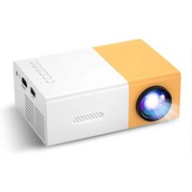 YG300 미니 홈 프로젝터 지원 3D 고화질 1080P 핸드헬드 휴대용 Usb 국제 에디션, 03 YELLOW_01 미국