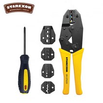 스타렉슨 터미널 압착 플라이어 SR-CP5220 (다이스 교체형)가방포함, SR-CP5220(터미널 압착 플라이어)
