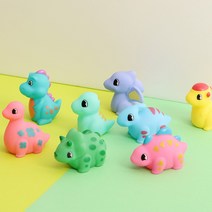 일루와 LED 아기 목욕 놀이 유아 물놀이 장난감 공룡 친구들, 6.케라(트리케라톱스)