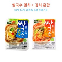 백제 쌀국수 멸치맛15개+김치맛15개 한박스, 92g, 총14개(멸치7개+김치7개)