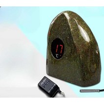 온천 수온 온도계 온도센서 충전식 모조돌 찜질방, 10-8-1 컬러 플러그인 모델
