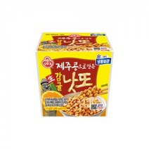 오뚜기 제주콩으로 만든 생감귤낫또 간편식 건강식 171g, 6세트