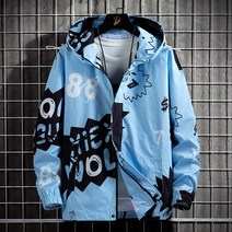 Sevenmoon 데일리 경박스럽다 오버핏 간략하다 도안 재킷 코트 여름남자