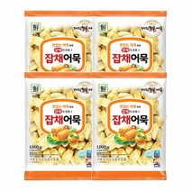 [KT알파쇼핑][대림냉동] 잡채어묵 1kg X 4개 /냉동