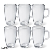 글라스락 퓨전 머그컵 500ml, 5개