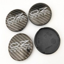 OZ 레이싱 M595 용 62mm 자동차 휠 센터 허브 캡 4 개 합금 림 커버 62 58, 01 4x62 Black Carbon