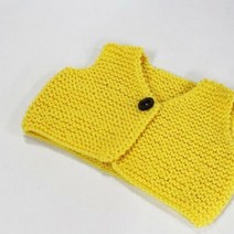 (DIY)키즈 심플조끼 만들기, 오렌지, 오렌지