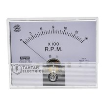 SY-80 5도 RPM 메타 DC 10V 지시 1800rpm 아날로그 Tachometer 회전속도계 지시전기계기 삼영전기, 1개입