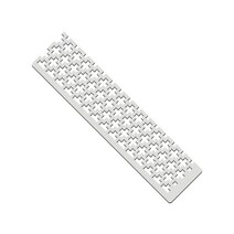 보석십자수 눈금자 스텐 스퀘어 라운드 드릴 도구 DIY 공예 크로스 스티치눈금자, 02 155x35x0.35mm
