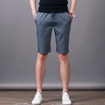 스댕클럽 남성용 여름 밴드 5부 반바지 슬랙스 AD4066