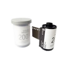 필름카메라 35mm필름 iso so200 type-135 컬러 초보자용 사진 스튜디오 키트 18128 롤 200 감도 롤, 하얀