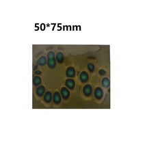 전자파 방사선 테스터기 자기장 뷰어 자석 극 테스트 카드 자기 관찰 필름 카드 자석 검출기 패턴 디스플레이 30x30mm, g