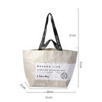 업사이클링가방 에코백 텀블러 리사이클 비건가방 휴대용 짠 여성용 대형 쇼핑백 숄더백