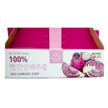 착한톡톡 빨간양배추즙, 80ml, 90개