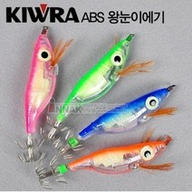키우라 ABS 축광 왕눈이 에기 갑오징어 문, 규격/핑크