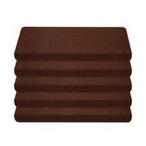 언커먼 미끄럼방지 논슬립 매트 계단형 55cm, 브라운