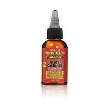 자메이카 망고 및 라임 블랙 캐스터 오일, 아르간_2 Fl Oz (Pack of 1)